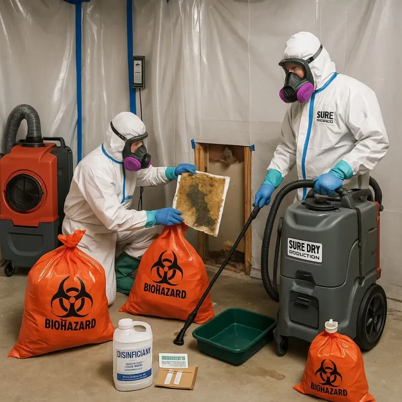 Contaminated Water Handling Protocols process in Morrison County, MN
